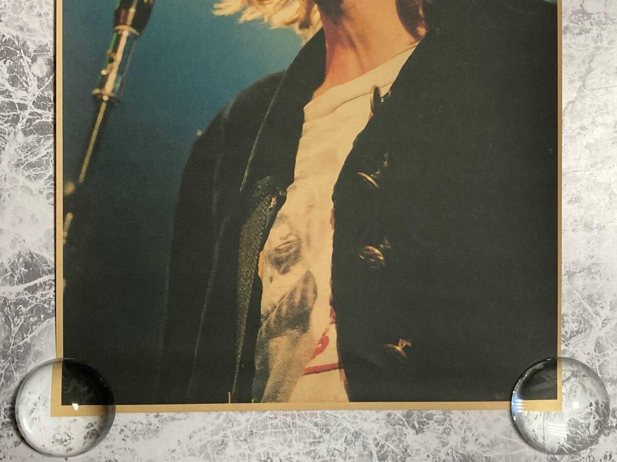 NIRVANA KURT COBAINニルヴァーナ カートコバーン ポスター3枚 VINTAGE