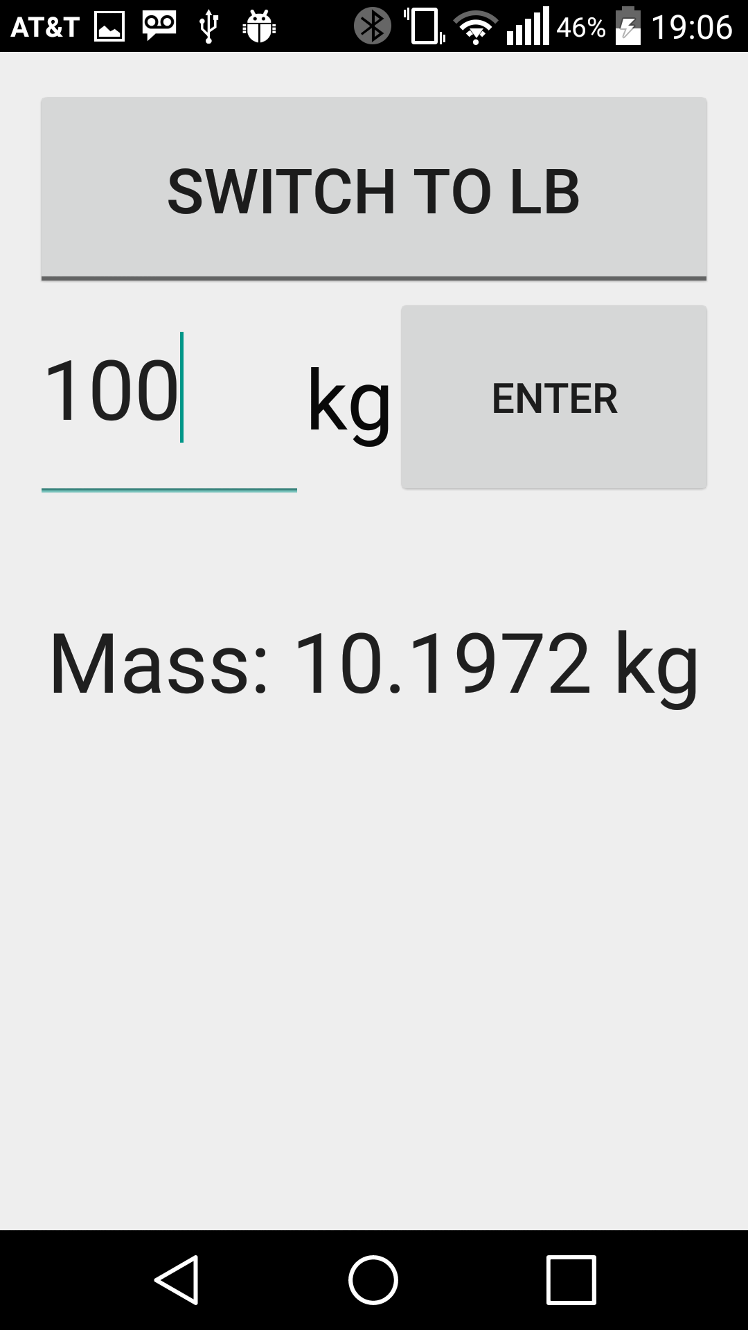 Object Mass Calculator App on Amazon Appstore