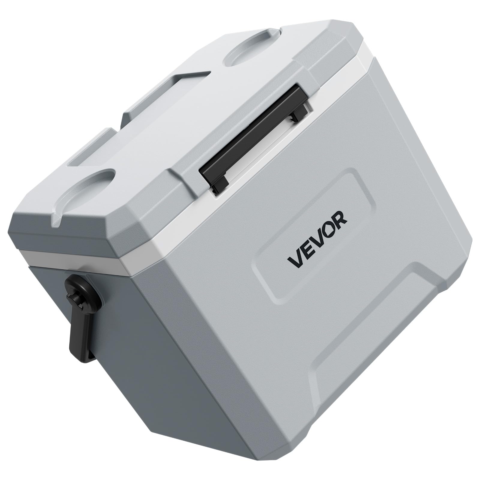 VEVOR Kühlbox 16 L, Passiver Kühlbehälter, Hält den Inhalt 48 Stunden Lang Kühl, Isolierbox mit Eisspeicher & Robustem Griff, Coolbox ohne Strom, Ultraleicht für Camping, Konzerte & Sport