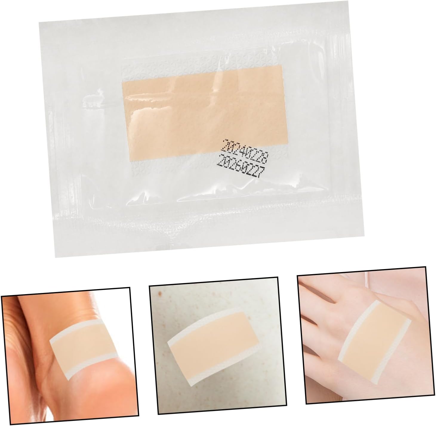 POPETPOP 30pcs Scar Covering Tape for Adhesive Scar Patch for Tattoos and Gel Tape for Moisturizing and Reducing