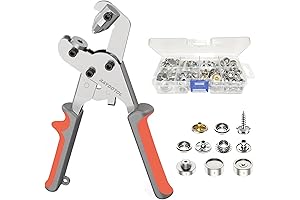 RAYDOL Rapid Installation Tool for Snap Fastener Pliers with 40 Sets Heavy...