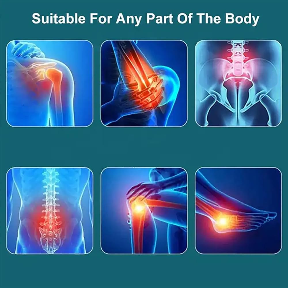 Strumento per terapia del calore cellulare con onde luminose a fascia, temperatura regolabile, penetrazione di 15-20 cm, ioni negativi, per riparazione cellulare