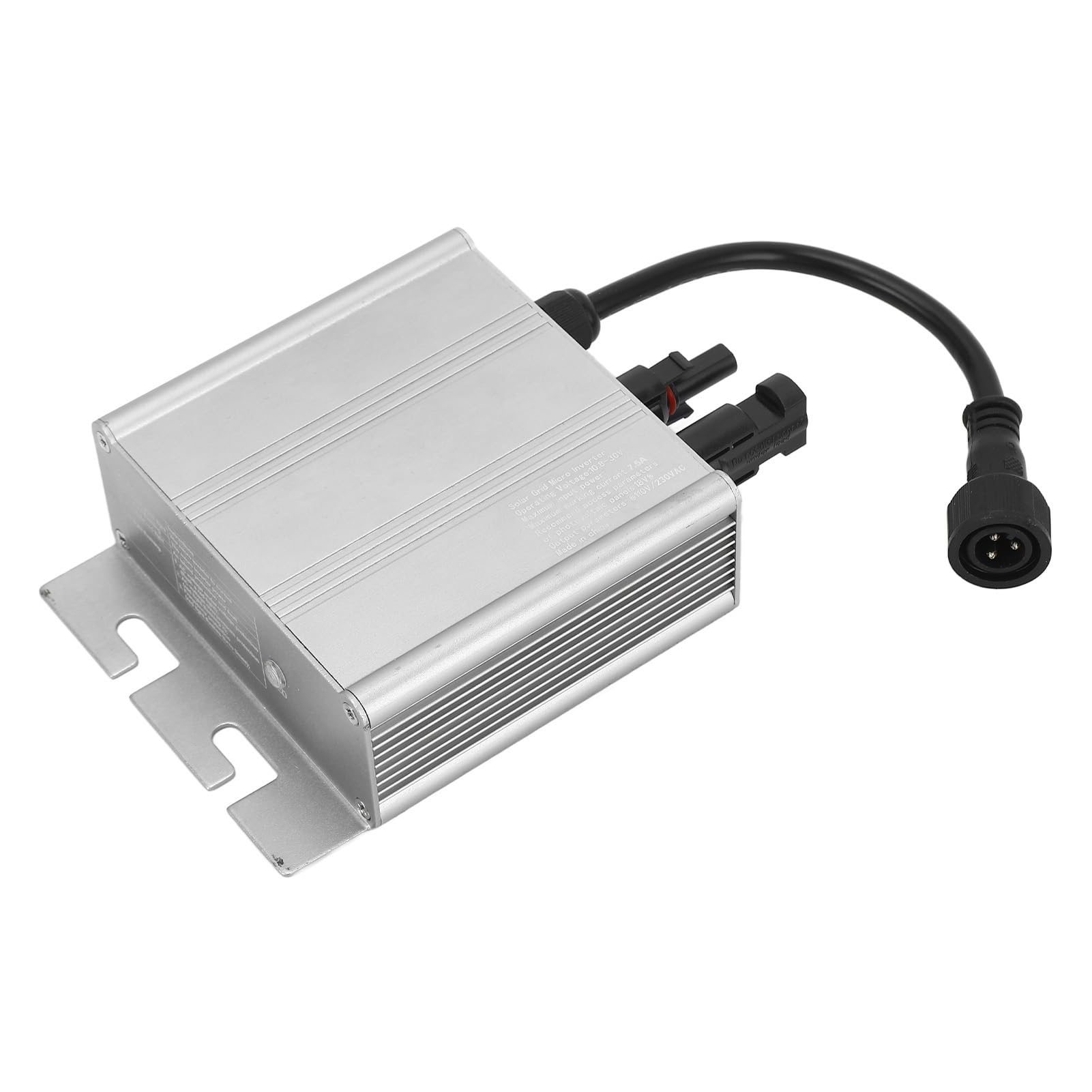 Hyuduo Solar-Mikro-Wechselrichter MPPT, Reiner Sinus-Wechselrichter, 120 W, 150 W, 180, IP65, Wasserdicht, 120 V, 230 V, Automatische Erkennung, für PV-Panel, Zuhause, Schuppen, Wohnmobile (120W)