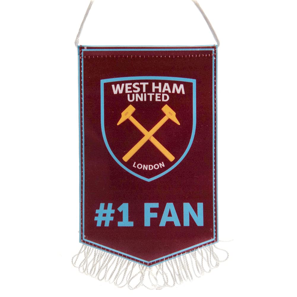 Amazon.com : Official West Ham United FC crested number one fan