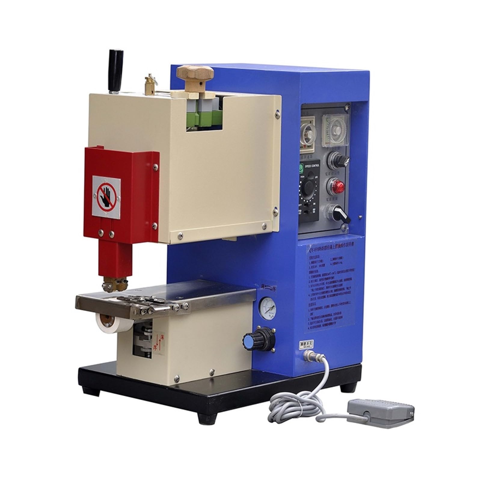 Hot Melt Glue Edge Gluing Machine Folding Semi-Automatic Leather Precise Dripping