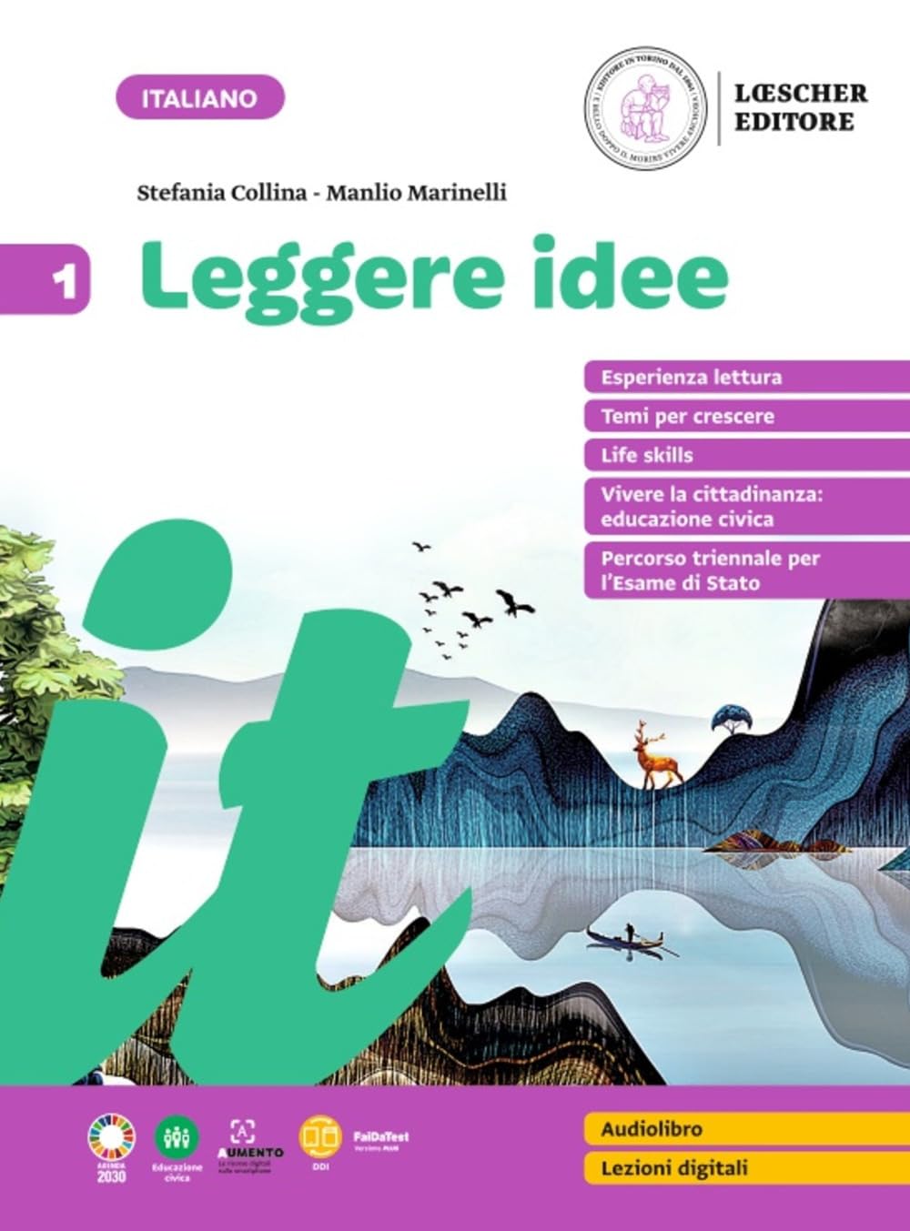 Leggere idee. Con Mito ed epica. Per la Scuola media (Vol. 1)