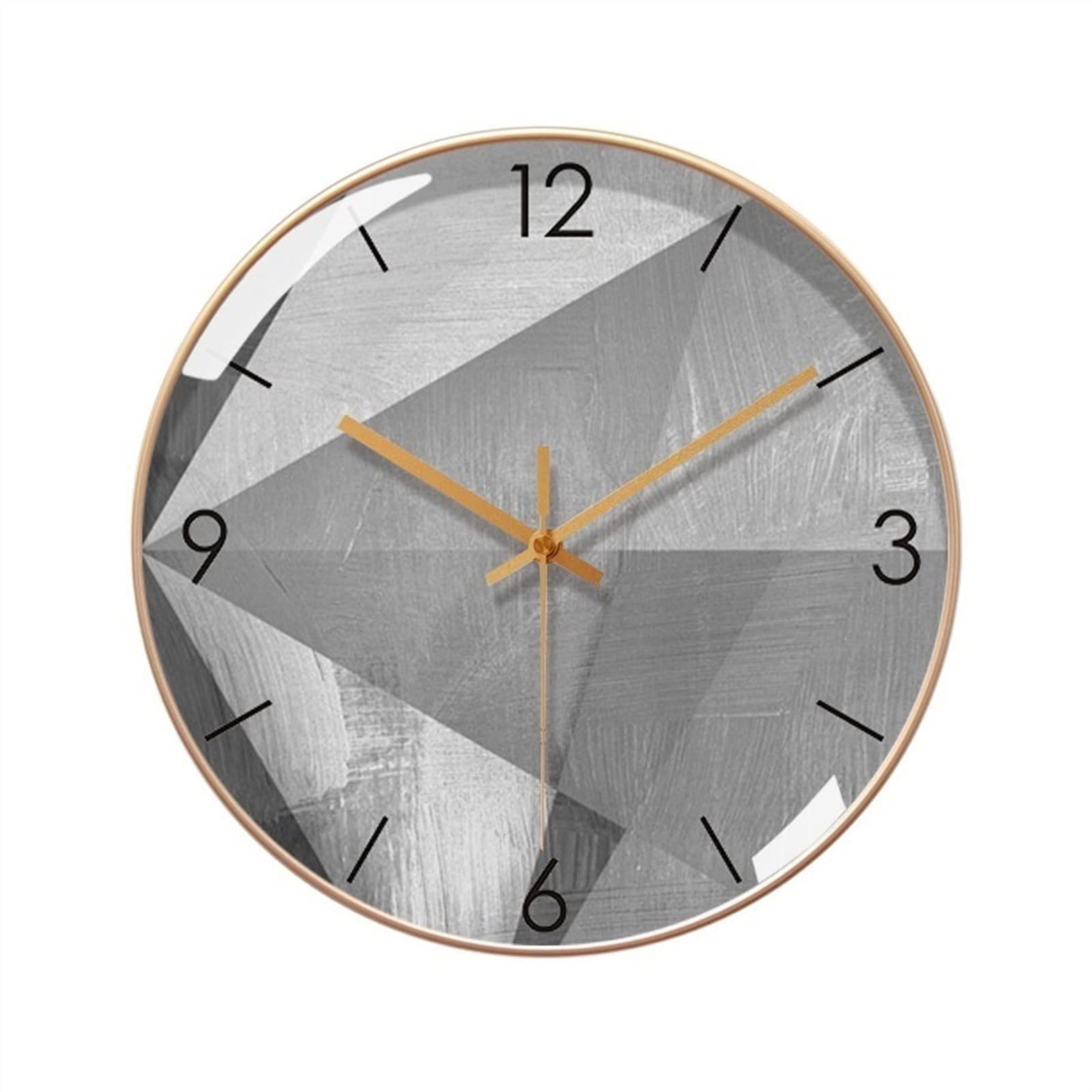 DFHS46JK Wall Decor 10inch/12inch/14inch Modern Minimalist Decorative Clock Industrial Style Silent Digital Wall for living room decor(12inch)