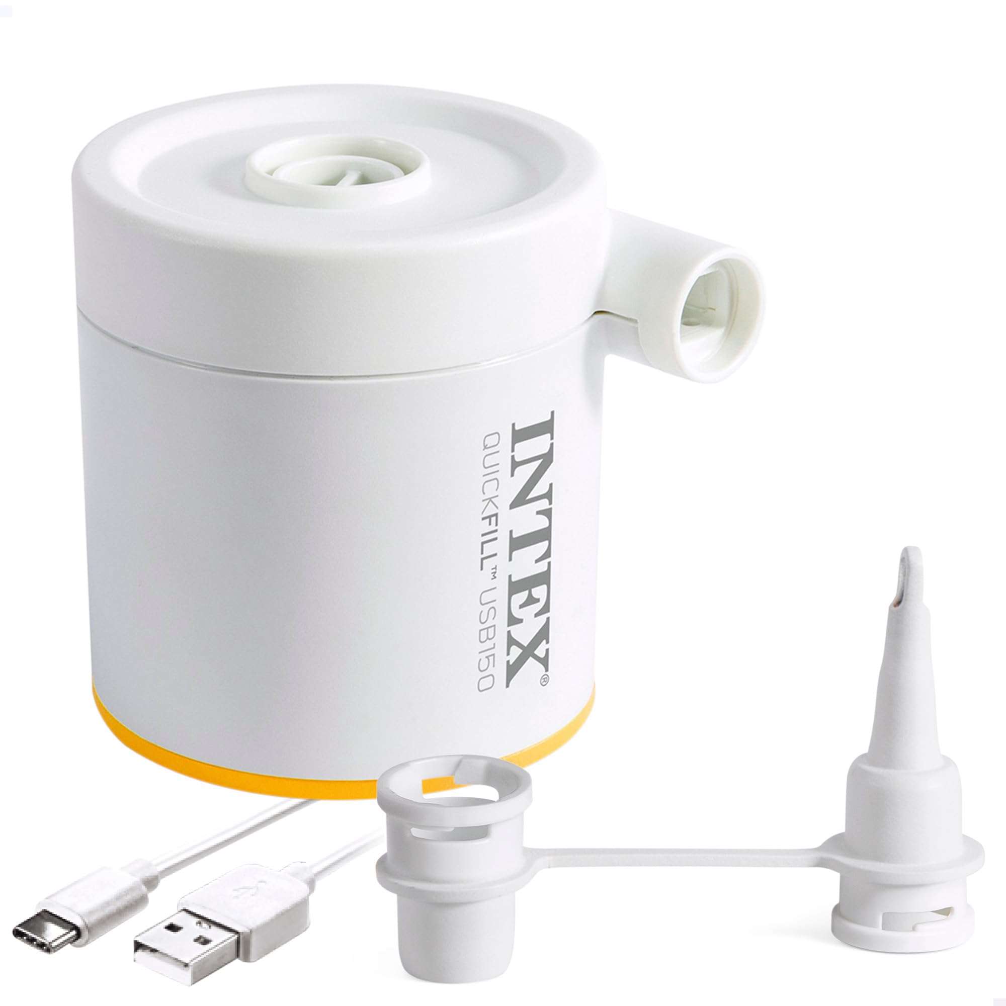 Amazon | Intex Quickfill USB150 エアポンプ、サイズ:8cm x 7cm