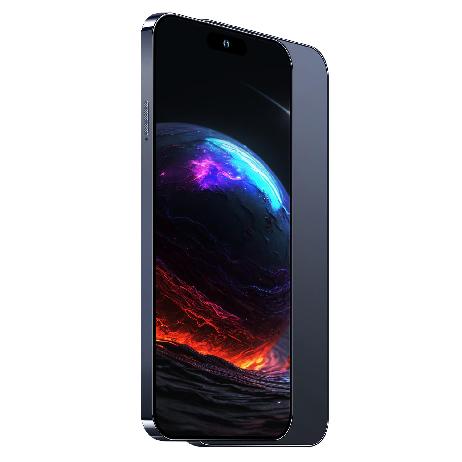 Unlocked Android Phone A15 PROMAX Android 14 Cell Phone with Dynamic Island 16GB+512GB 6800mAh,Fast Charging,HD Screen 48MP+108MP Camera Cell Phone with 5G Dual SIM Smart Phone (Blue Titanium)