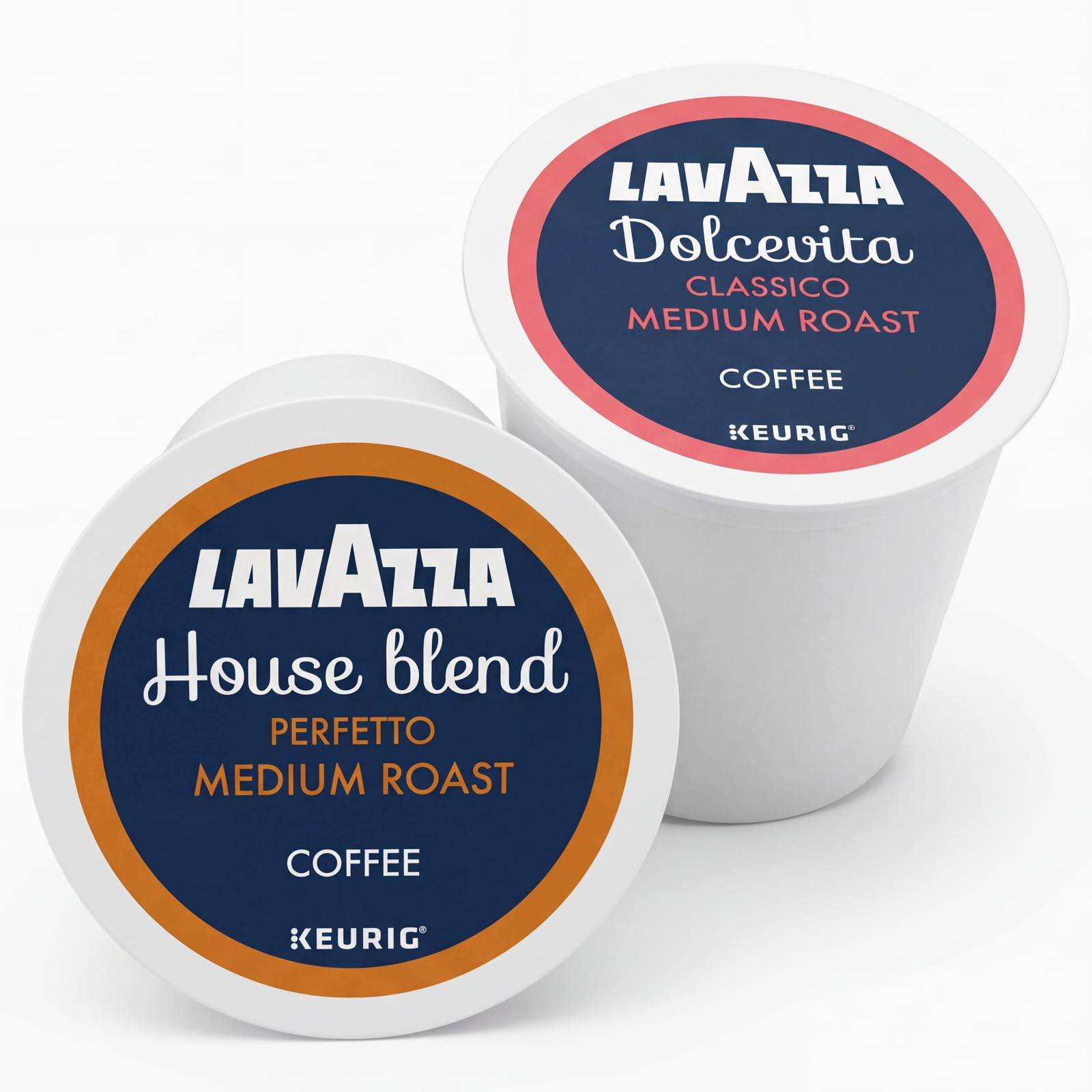 Lavazza K-Cup Coffee Pods Variety Bundle for Keurig Brewers – Light & Medium Roast, Single-Serve K-Cup Coffee Pods, 40 Count Assorted Flavors (20