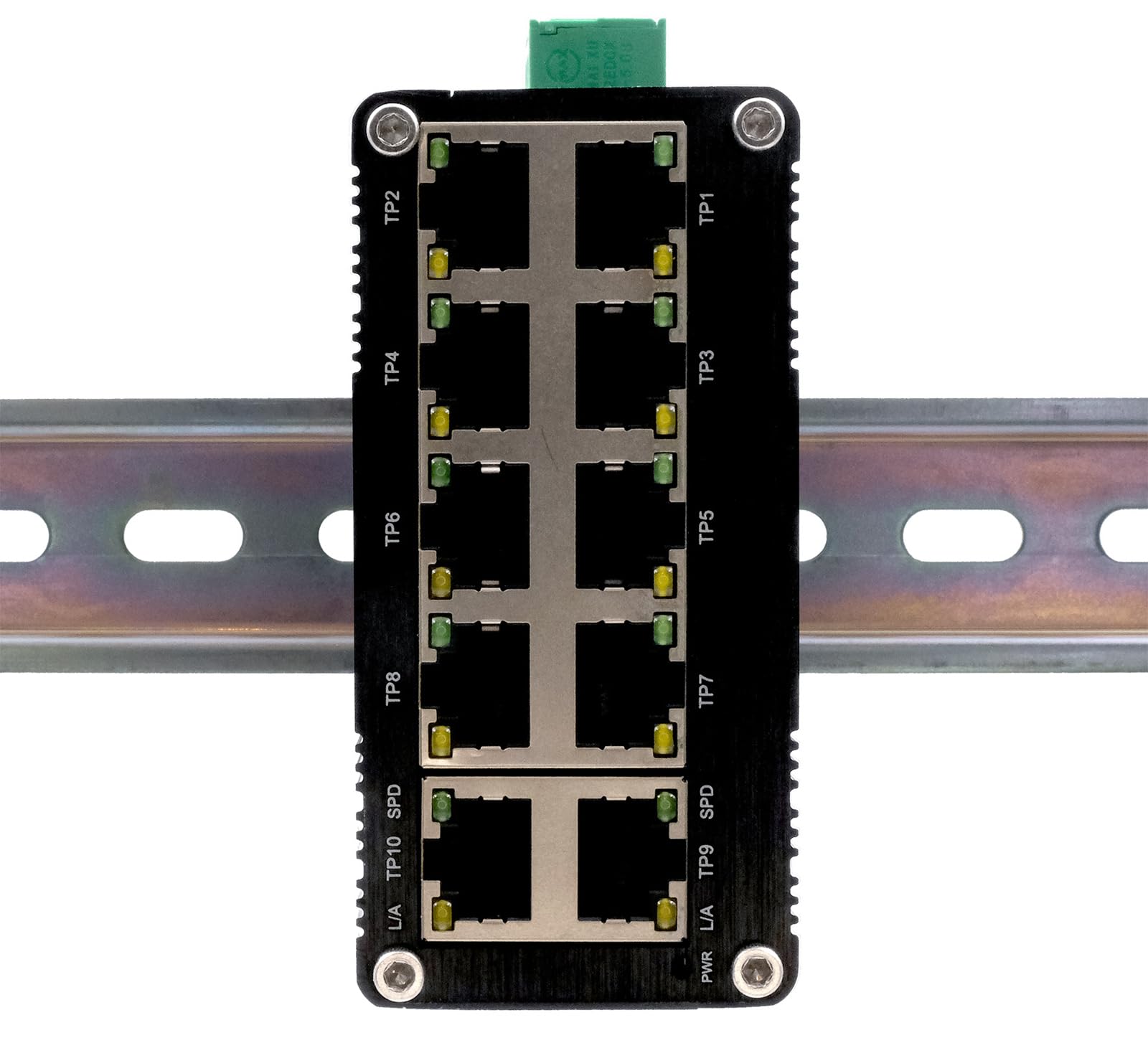 Exsys EX-62025 10-Port Ind. Ethernet Switch