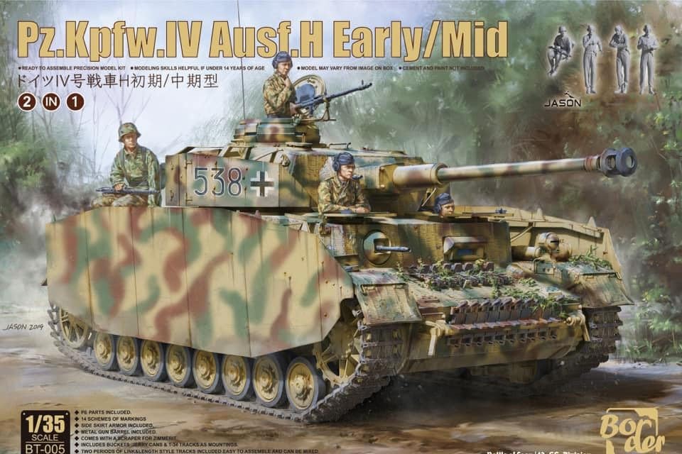 Amazon | ボーダーモデル（Border Model) 1/35 WWII ドイツ軍 IV号戦車