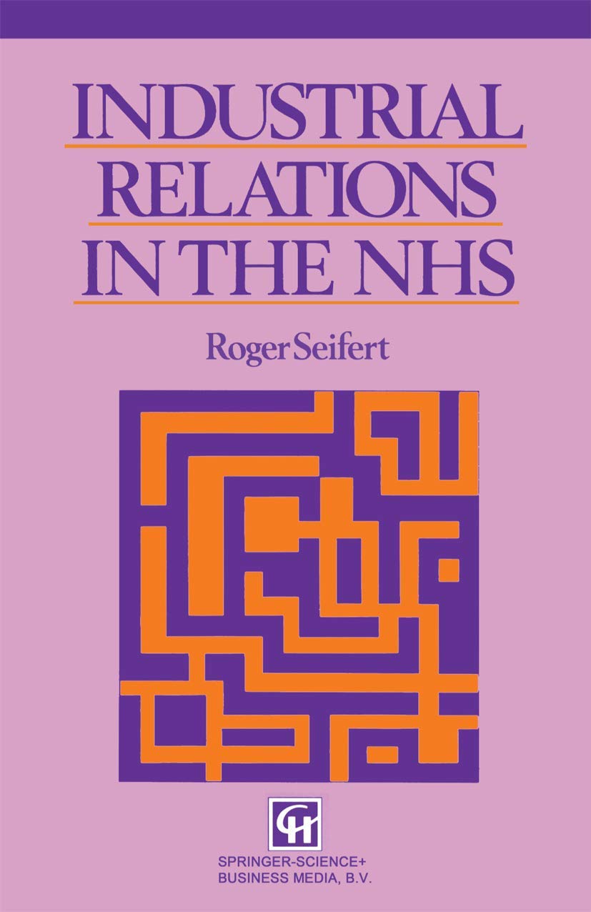 Buy Industrial Relations in the NHS — BookShops.in