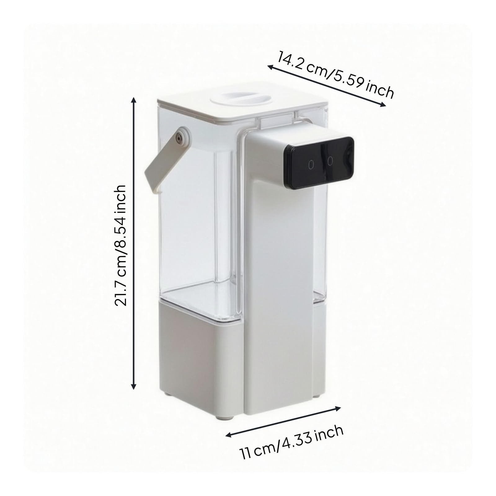Dispenser Ricaricabile USB Touchless | Igienico, Dispensatore, per, Famiglie
