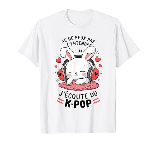 T-Shirt K-Pop | T-Shirts pour Filles & Femmes Cadeaux K-Pop