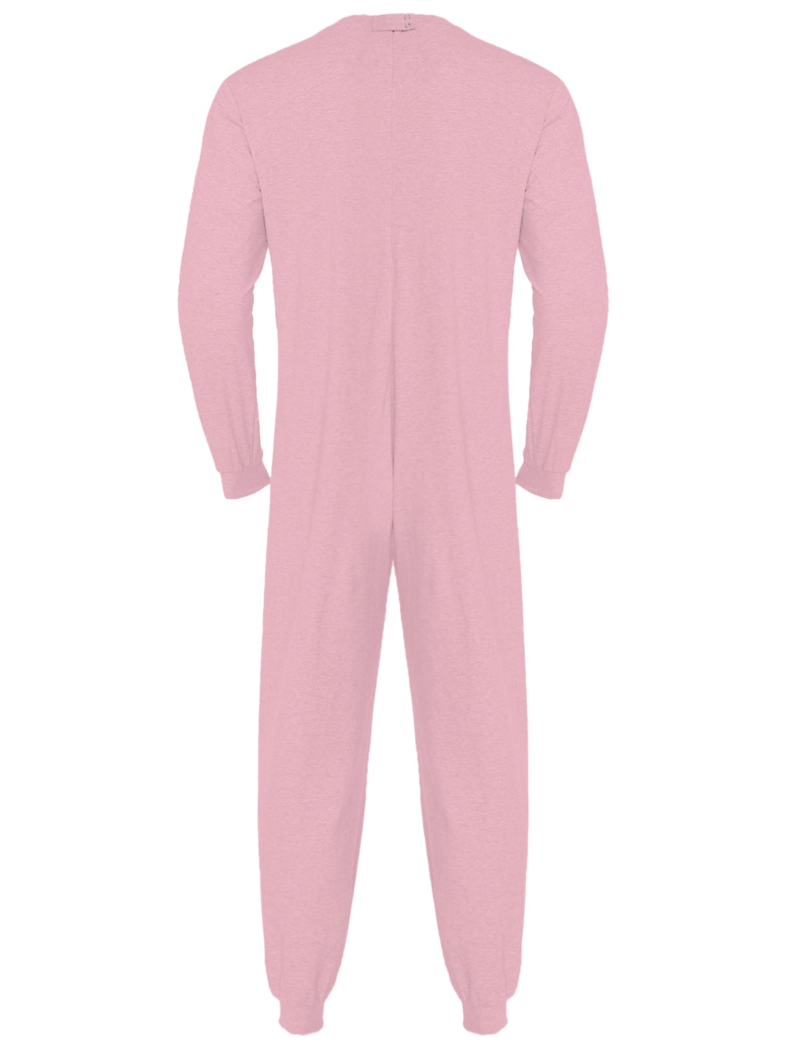 Grenouillère Alzheimer Homme Femme Manches Longues Combinaison Pyjama de Soin Personne Agée Incontinence Patient Anti-Décalçage À Fermeture Éclair À L'Arrière