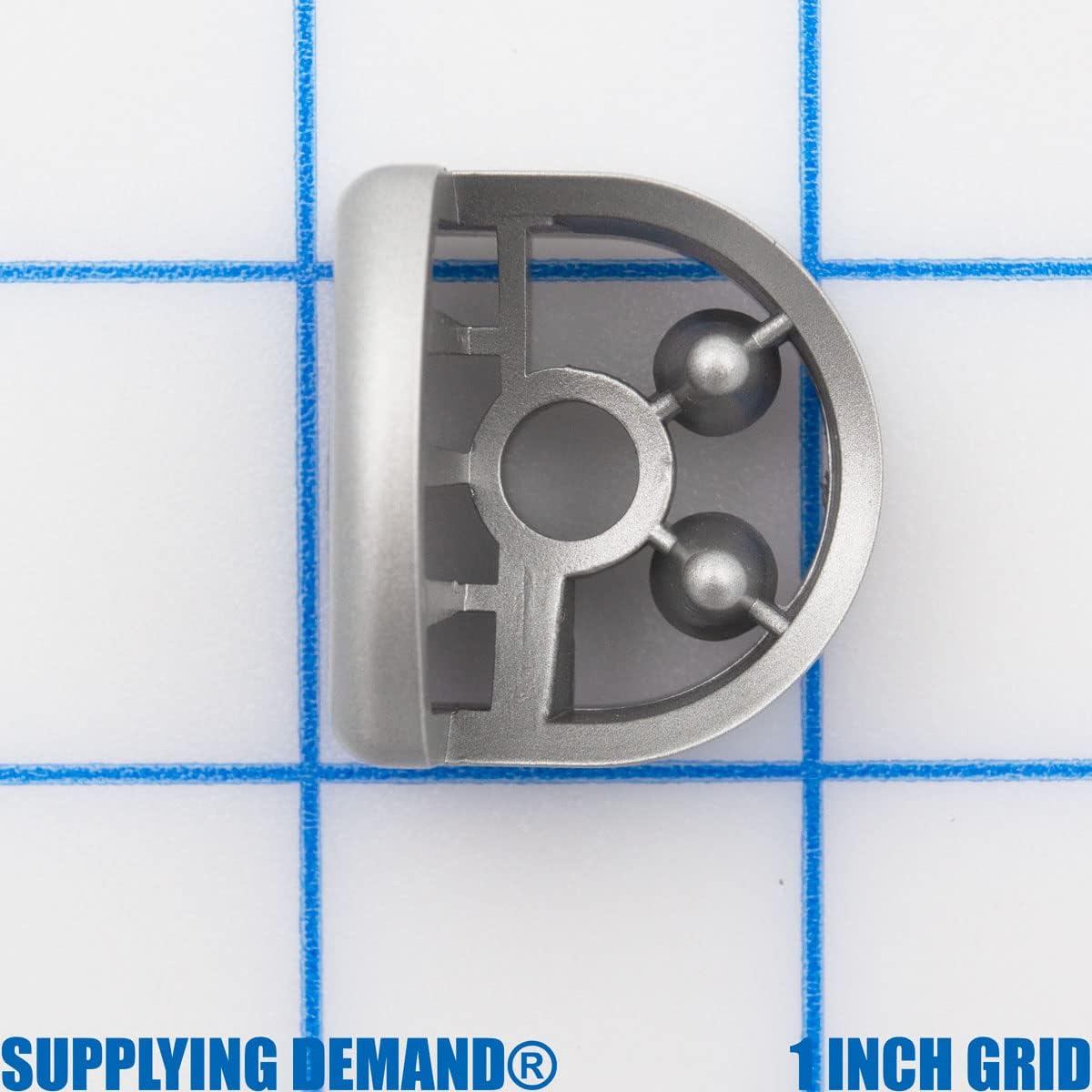 Supplying Demand 00615352 00184592 Dishwasher Stainless Door Handle End Cap Replacement