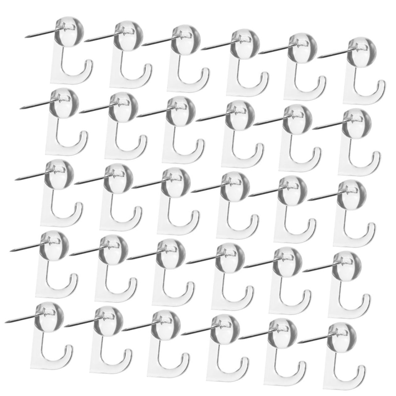 NUOBESTY 400stücke Pushpins Für Pinnwände Transparente Reißnägel Für Und Notizen Für Büro Und Zuhause Für Kreative Anwendungen Einfach Zu Verwenden Entfernen