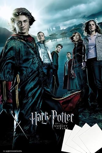 Vista 8 de Harry Potter y el cáliz de fuego - Póster de película (estilo regular) (Tamaño: 24 x 36 pulgadas) Sin marco, multicolor,Laminated Poster,Laminated
