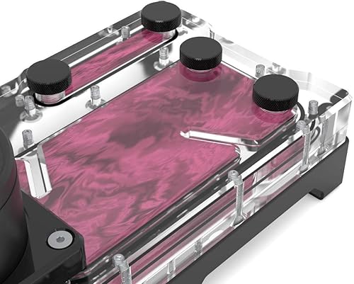 Miniatura 3 de PrimoChill Vue Pre-Mix (32 onzas) - Líquido de refrigeración por agua para computadora, color negro cereza violeta