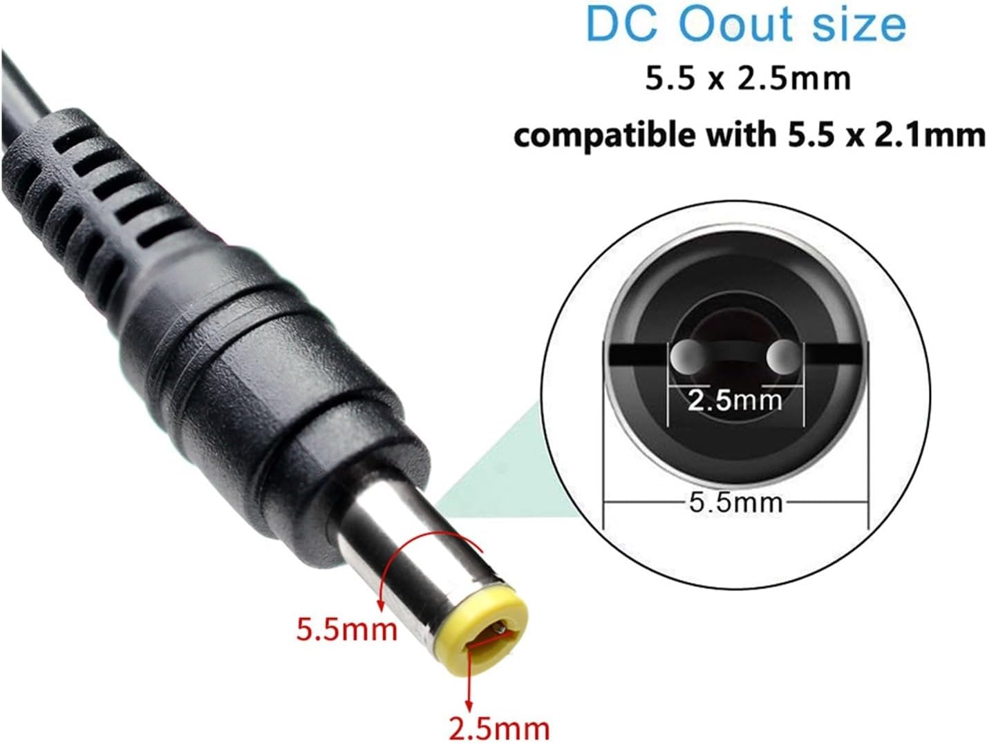 ALKOY DC 24V 6A Lighting Transformer AC 110V 220V Switching Power Supply 6A 144W LED Power Adapter for CCTV LED Lamp EU US Plug (Color : 24V, Size : UK_6A)