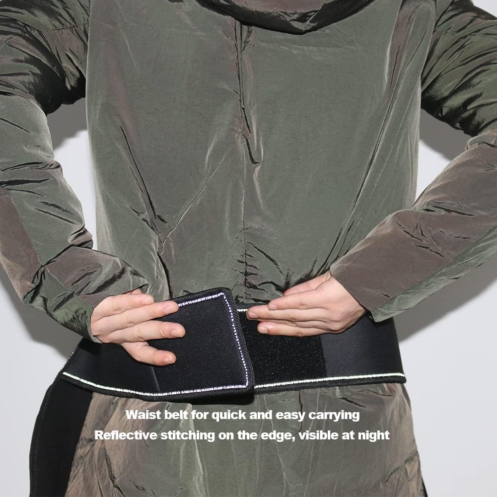 Cokomono Coprigambe Scooter Universale, Coperta Coprigambe per Moto Impermeabile e Riflettente, Copri Gambe per Scooter Antivento, Coperta Calda Coprigambe con Fodera Termica per Moto