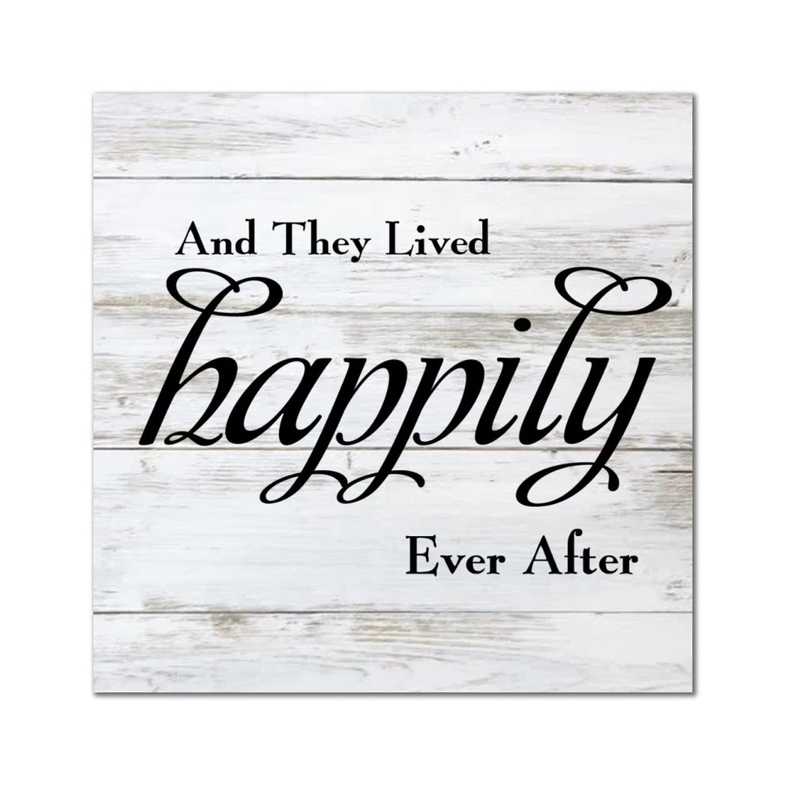 Cadeau de pendaison de crémaillère : plaque en bois déco mariage