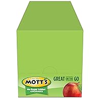 Vista 88 de Mott's Paquete Variado de Puré de Manzana Sin Azúcar Añadido, 4 Sabores – Manzana, Fresa, Canela y Arándano, Hecho de Fruta Real, Sin Sabores