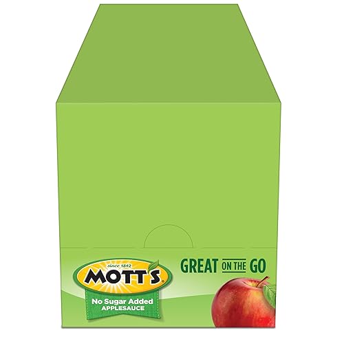 Miniatura 88 de Mott's Paquete Variado de Puré de Manzana Sin Azúcar Añadido, 4 Sabores – Manzana, Fresa, Canela y Arándano, Hecho de Fruta Real, Sin Sabores