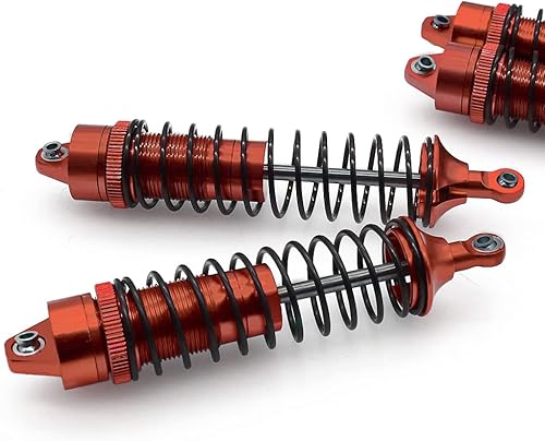 Vista 14 de RCAWD 4 amortiguadores de aleación, delanteros y traseros, compatibles con ARRMA 3S BLX, amortiguador y amortiguador para Arrma New, Old, Big Rock