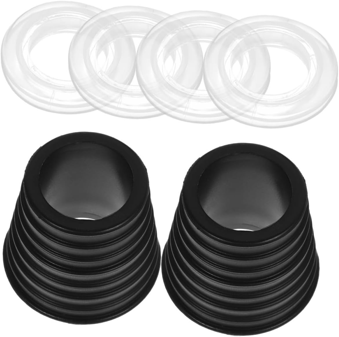 8sets Patio Umbrella Cone and Hole Parasol Accessories Outdoor Use Reduces Wind Swaying and Friction Scratches