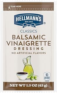 Hellmann's Classics Balsamic Vinaigrette Salad Dressing Portion Control ...
