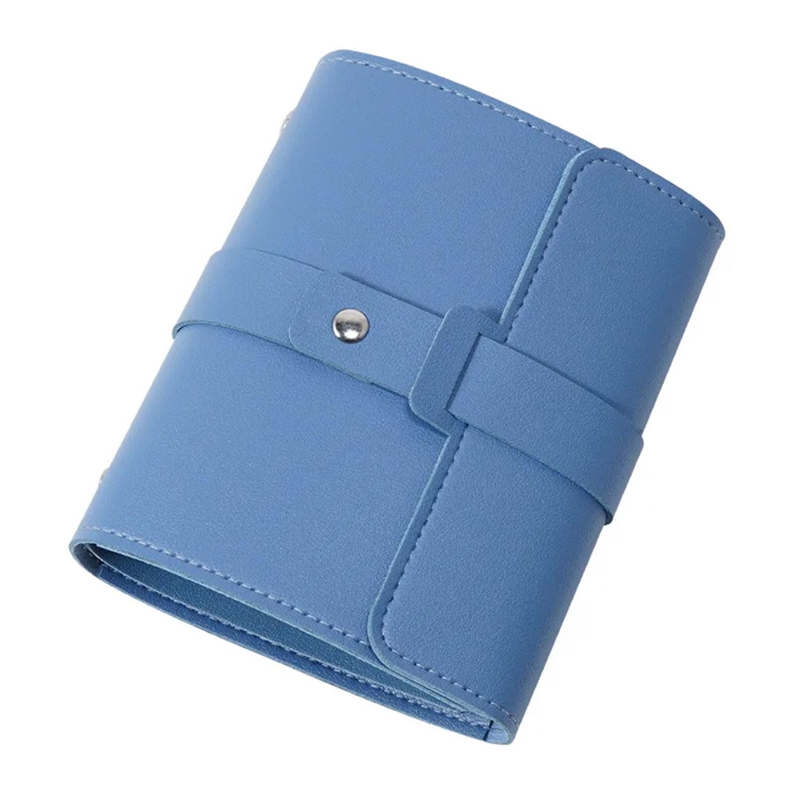 HUWOYG Earring Box Creative Jewelry Storage Book Portable Bag For Rings Necklace(Color2)
