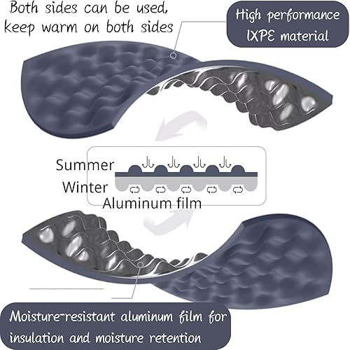 Miniatura 3 de Naturehike - Almohadilla plegable para dormir, ultra larga de 78.74 pulgadas, almohadillas de espuma para senderismo, colchón de espuma ultraligera,