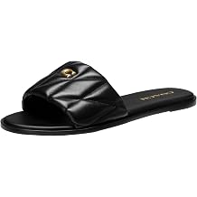 COACH Women's Holly Sandal, CR047 BLK 5 B