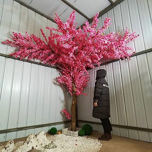 Fleur de soie Sakura artificielle haut de gamme pour grand arbre décoratif 2,5M