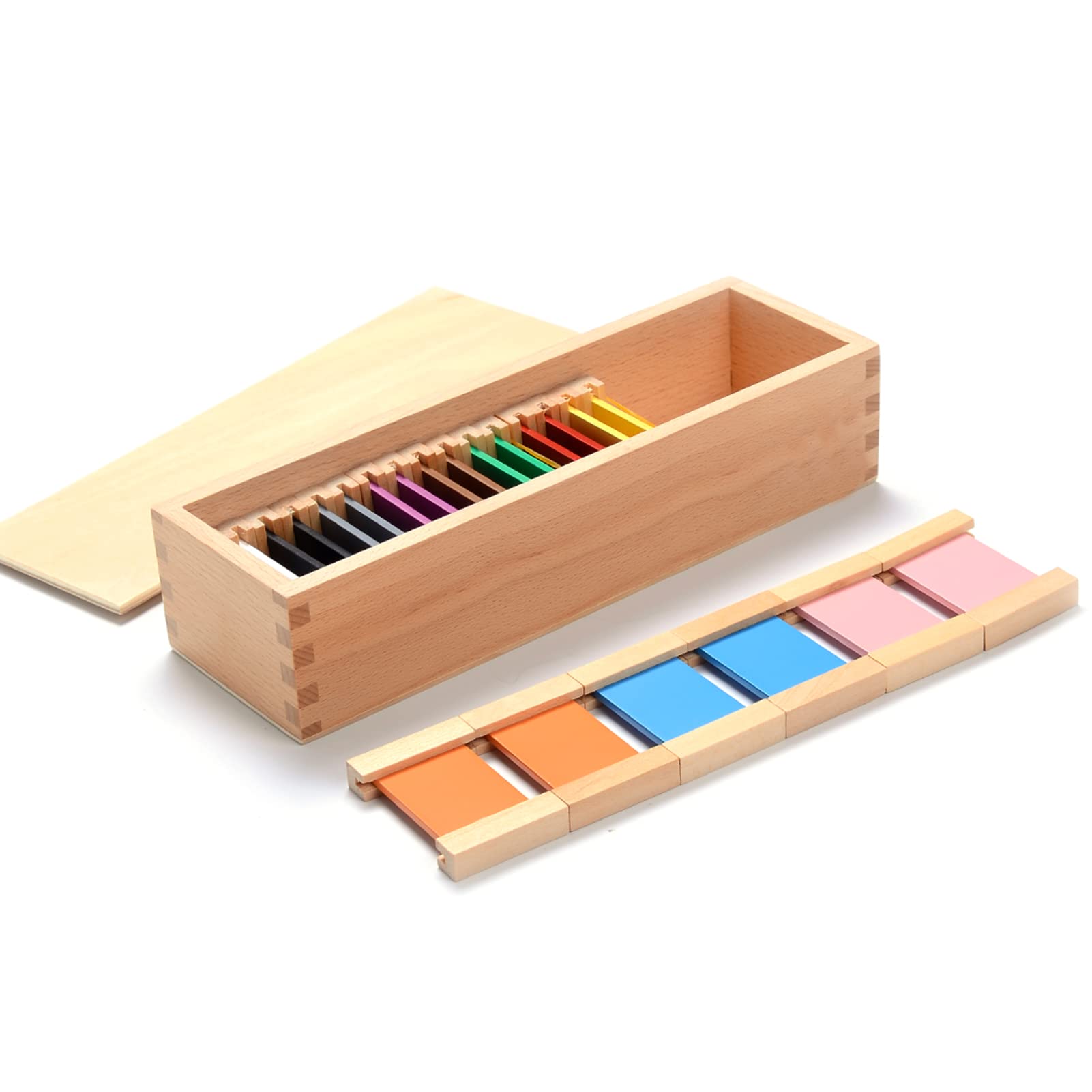 Montessori Color Tablets Plastic (2nd Box)