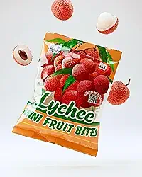 Gelatina de Lichia Mini Fruit Bites ABC 300g