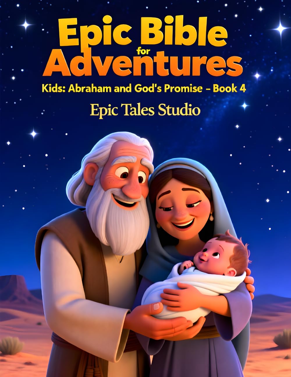 Epic Bible Adventures for Kids : Abraham and God’s Promise – Book 4: Bible Story About Faith, Trust, and God’s Wonderful Promise