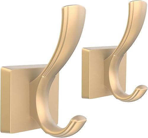 Miniatura 10 de Ganchos negros para abrigos de pared, ganchos para batas de baño resistentes y gruesos, ganchos de montaje en pared, ganchos para entrada de baño