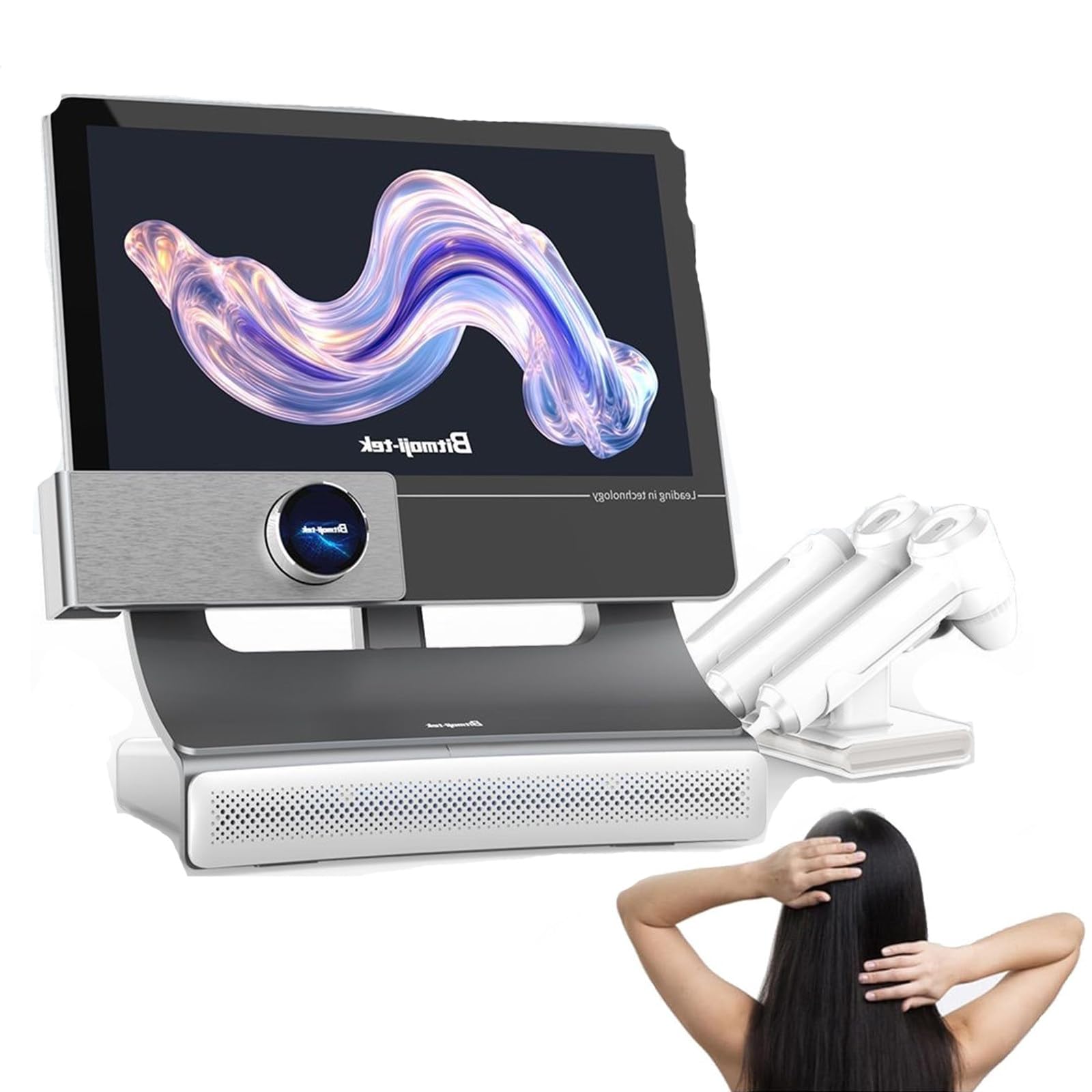 Analizador De Cuero Cabelludo Con Imagen 4 Espectros Y Cámara De 50x/200x