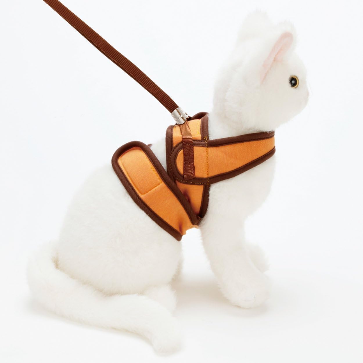 Petio Cat Harness, Anycat Harness, Simple, Gray, Size S