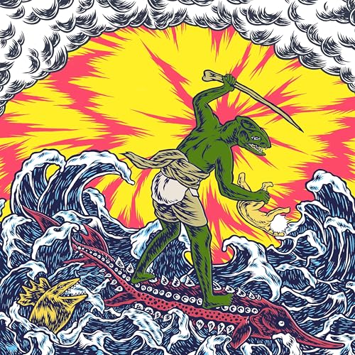 Album Art for Teenage Gizzard - Blue Eco Mix Vinyl by King Gizzard And The Lizard Wizard