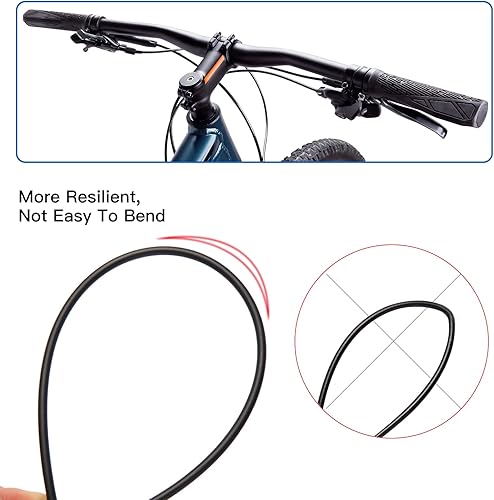 Miniatura 4 de Carcasa de cable de cambio, desviador de bicicleta forrado para bicicleta, carcasa de cable de cambio, cables de manguera de cambio de ciclismo,