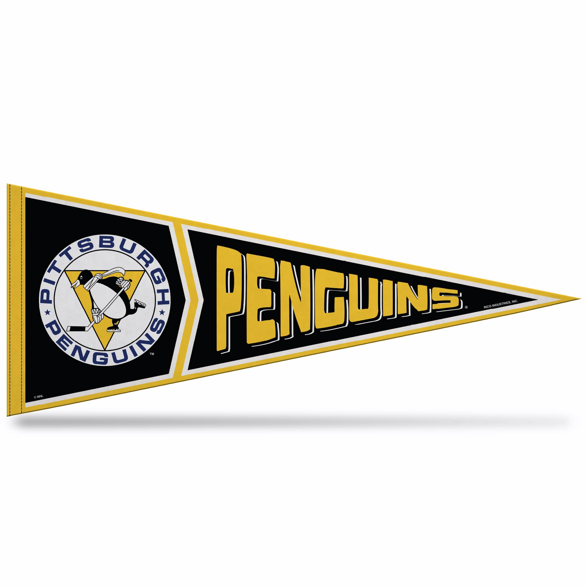 Rico Industries NHL Hockey 12" x 30" Felt Wall Décor Pennant - Great for Home/Bed Room/Man Cave Décor
