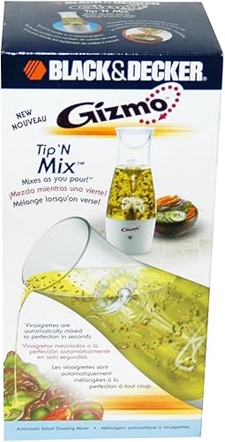 Black & Decker Gizmo - Máquina de aderezo para ensaladas, haz una vinagreta de la que no te arrepentirás