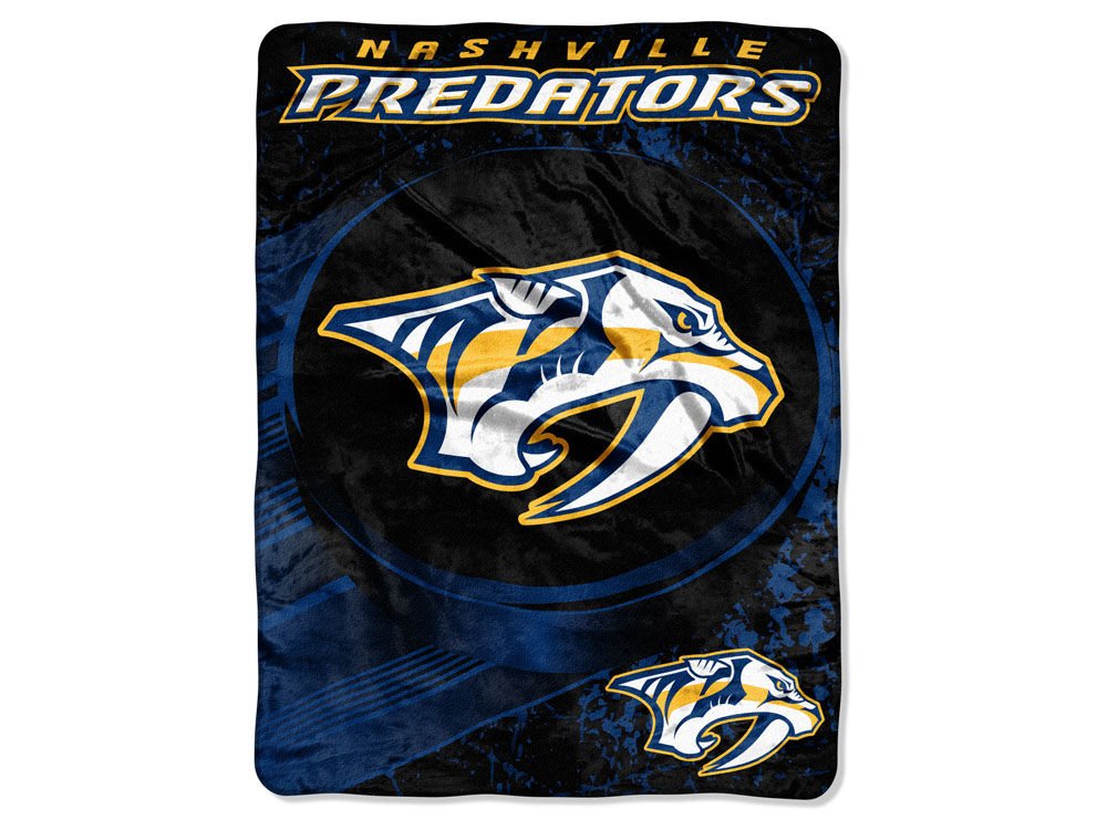 The Northwest Company Officially Licensed NHL Ice Dash Micro Raschel Throw Blanket, 46" x 60"