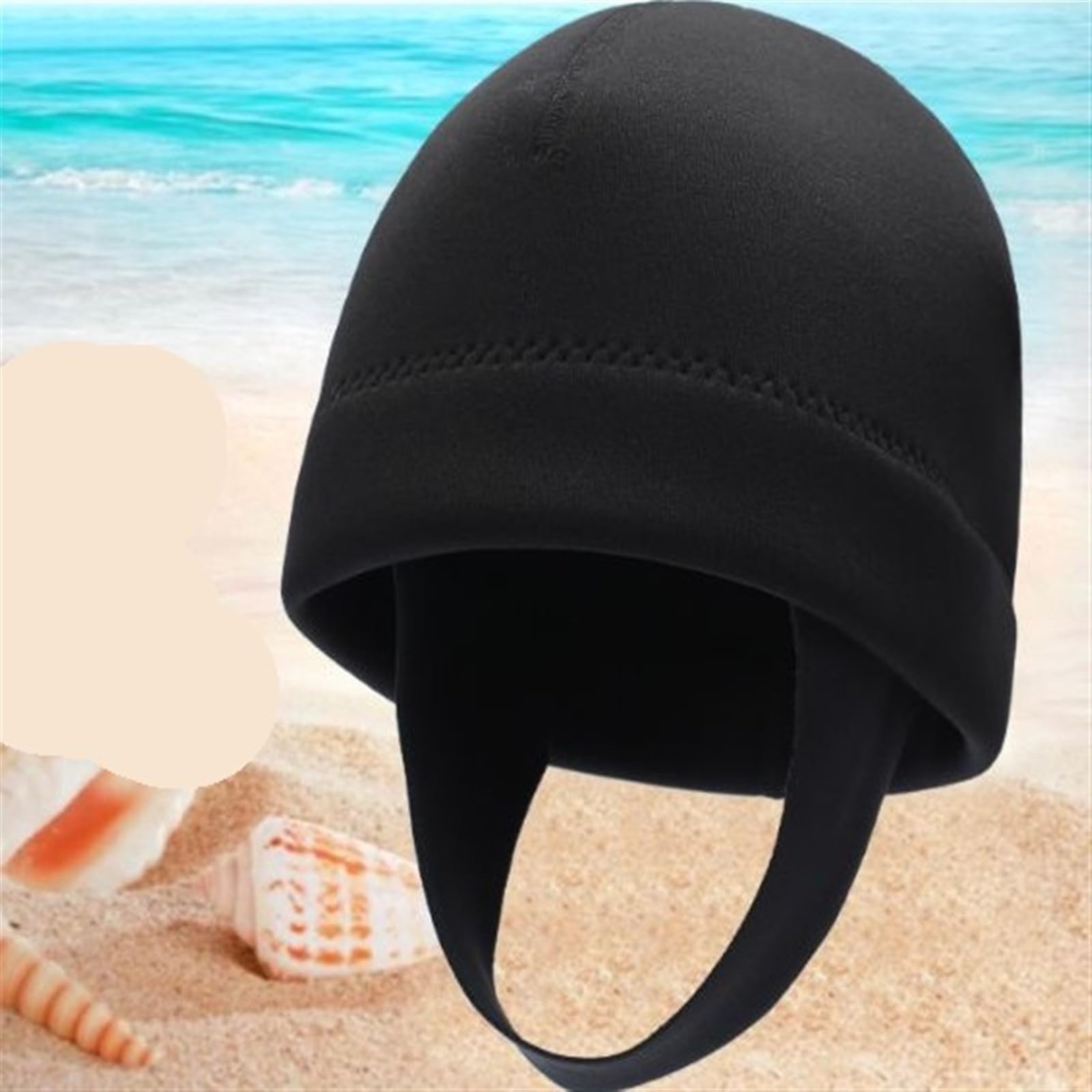 Czapka pływacka nakrycie głowy czapka z kapturem do nurkowania czapka surfingowa czapka pływacka dla mężczyzn kobiet kajaki zima nurkowanie z rurką (różowy, S)