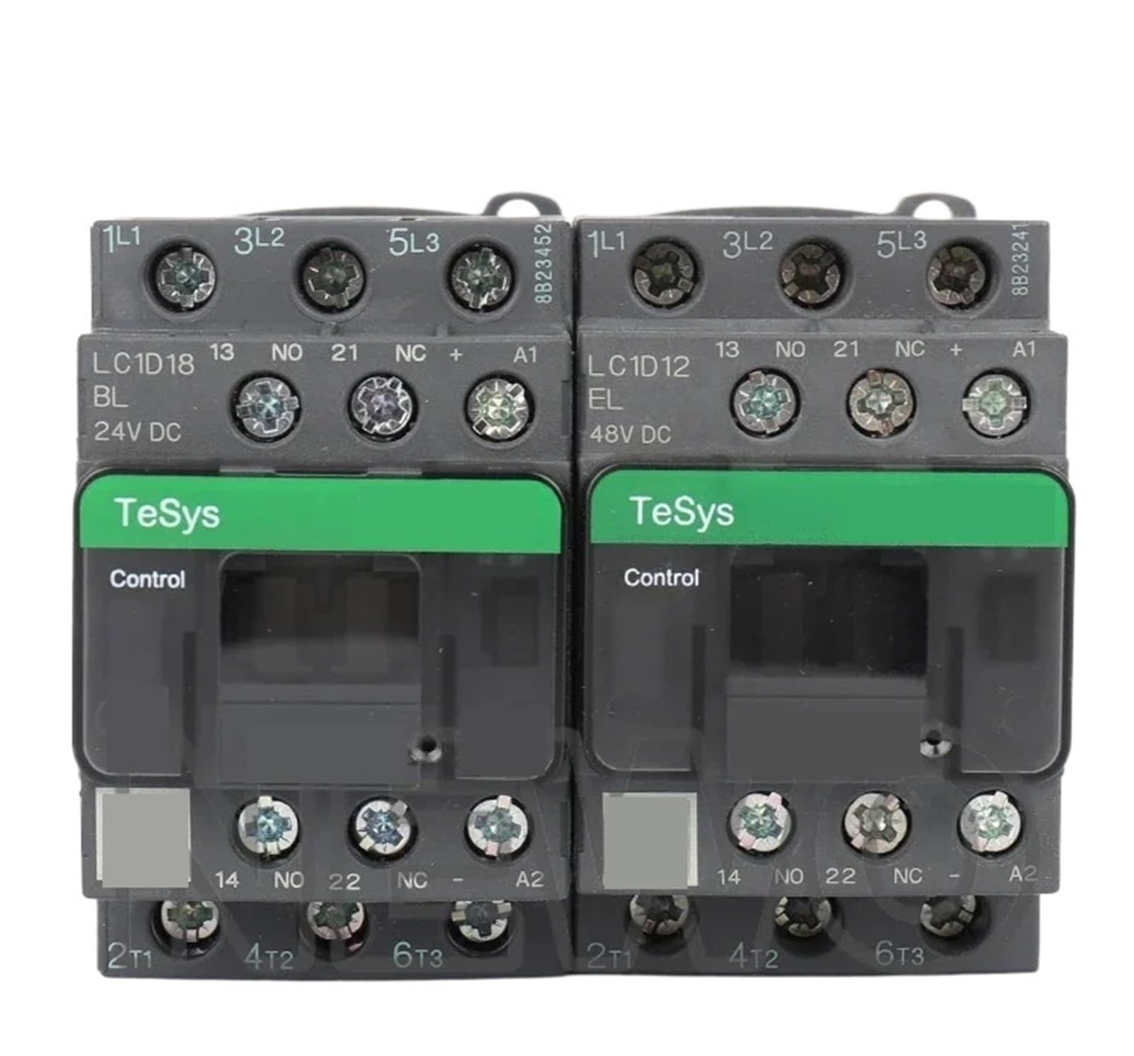 Contacteur CC LC1D18 Schneider TeSys D 24V pour commande moteur
