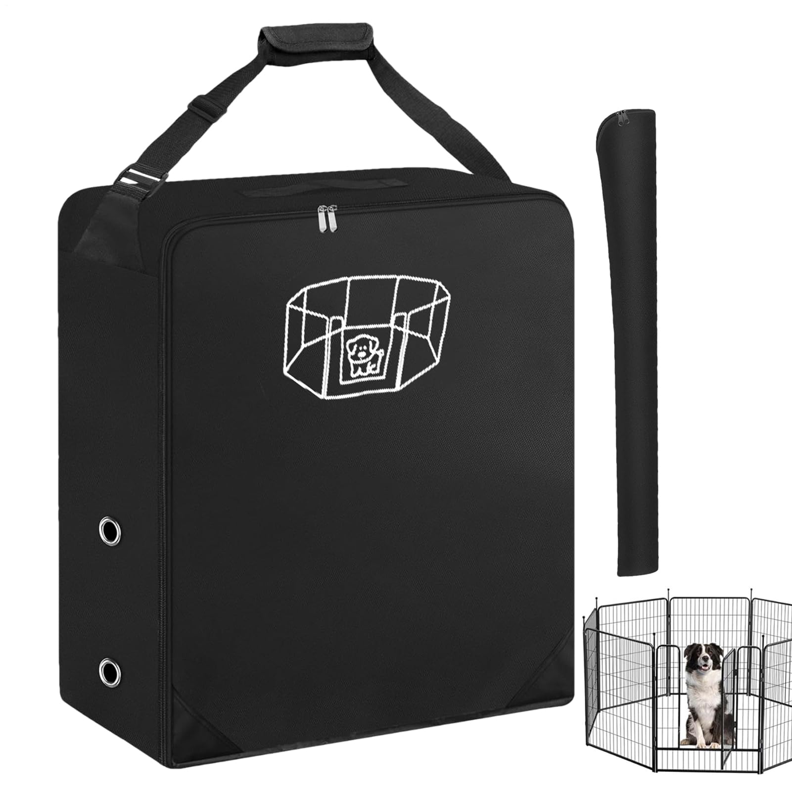 Dog Fence Storage Bag Oxford Material Pet Shoulder Travel Storage